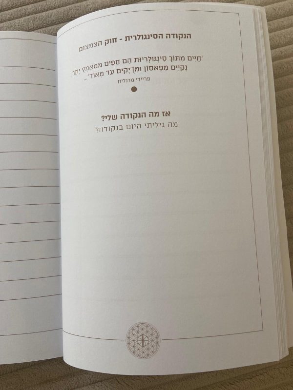 ⁦חבילת שפע חגיגית - ספר+מחברת+שרשרת +שלט במתנה⁩ – תמונה ⁦6⁩